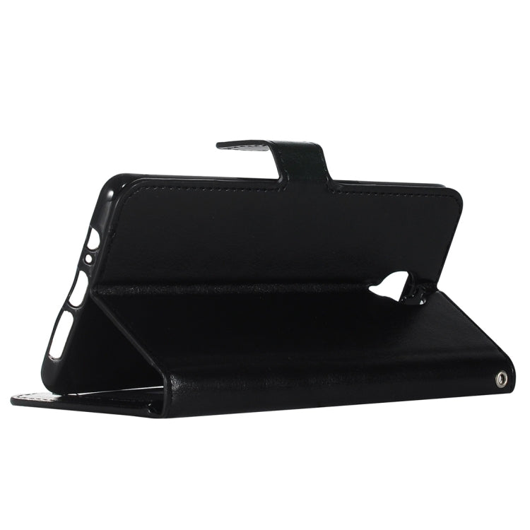 For OnePlus  3 Crazy Horse Texture Horizontal Flip PU Leather Case with Holder & Card Slots & Wallet