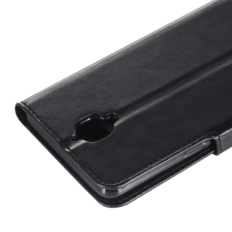 For OnePlus  3 Crazy Horse Texture Horizontal Flip PU Leather Case with Holder & Card Slots & Wallet