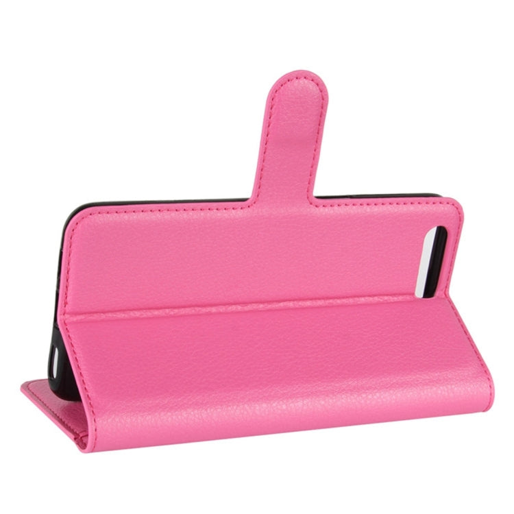 For OnePlus  5 Litchi Texture Horizontal Flip Leather Case with Holder & Card Slots & Wallet