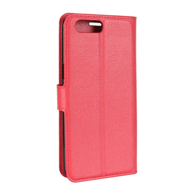 For OnePlus  5 Litchi Texture Horizontal Flip Leather Case with Holder & Card Slots & Wallet