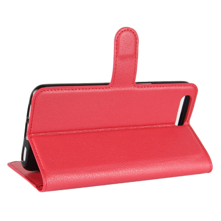 For OnePlus  5 Litchi Texture Horizontal Flip Leather Case with Holder & Card Slots & Wallet