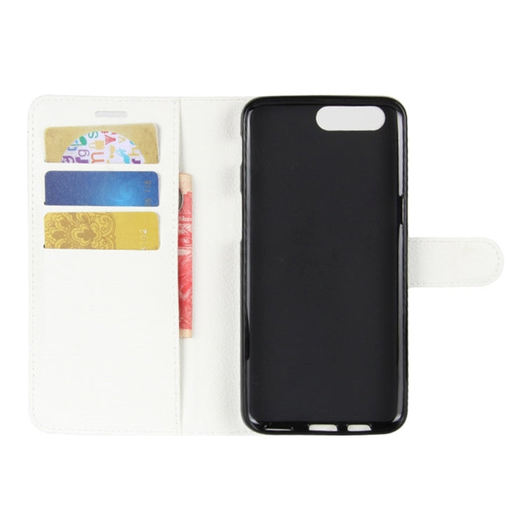 For OnePlus  5 Litchi Texture Horizontal Flip Leather Case with Holder & Card Slots & Wallet