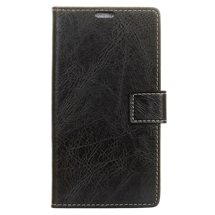 For Wiko Jerry 2 Retro Crazy Horse Texture Horizontal Flip Leather Case with Holder & Card Slots & Wallet & Photo Frame