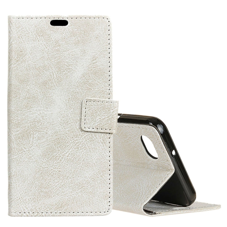 For LG Q6 Retro Crazy Horse Texture Horizontal Flip Leather Case with Holder & Card Slots & Wallet & Photo Frame