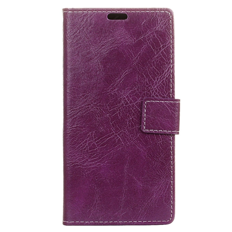 For Wiko Tommy 2 Retro Crazy Horse Texture Horizontal Flip Leather Case with Holder & Card Slots & Wallet & Photo Frame