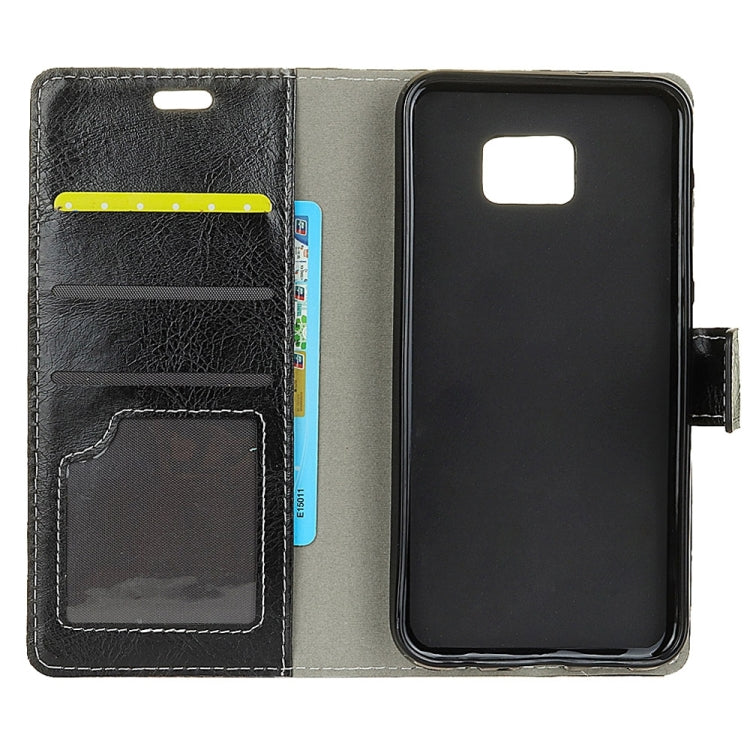 For Asus ZenFone V V520KL Retro Crazy Horse Texture Horizontal Flip Leather Case with Holder & Card Slots & Wallet & Photo Frame