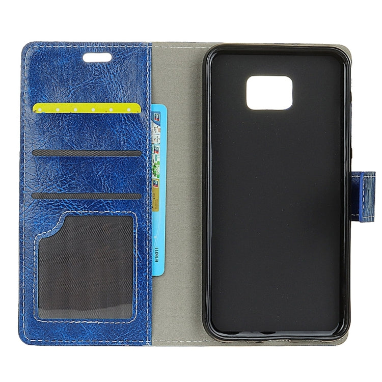 For Asus ZenFone V V520KL Retro Crazy Horse Texture Horizontal Flip Leather Case with Holder & Card Slots & Wallet & Photo Frame