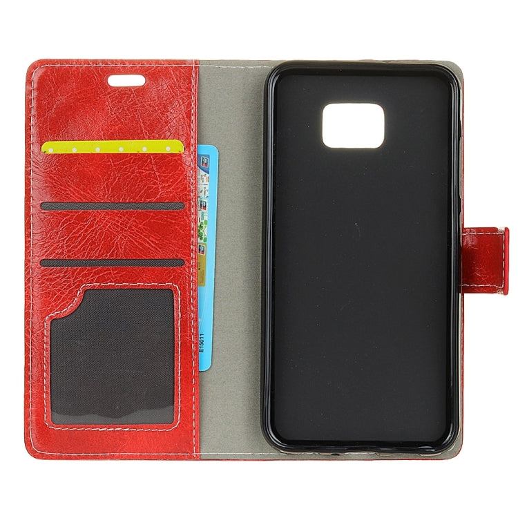 For Asus ZenFone V V520KL Retro Crazy Horse Texture Horizontal Flip Leather Case with Holder & Card Slots & Wallet & Photo Frame