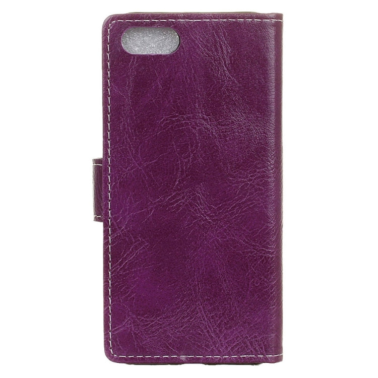 For Asus ZenFone 4 ZE554KL Retro Crazy Horse Texture Horizontal Flip Leather Case with Holder & Card Slots & Wallet & Photo Frame