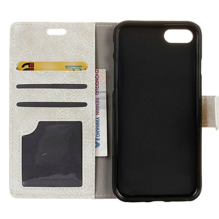 For Asus ZenFone 4 ZE554KL Retro Crazy Horse Texture Horizontal Flip Leather Case with Holder & Card Slots & Wallet & Photo Frame