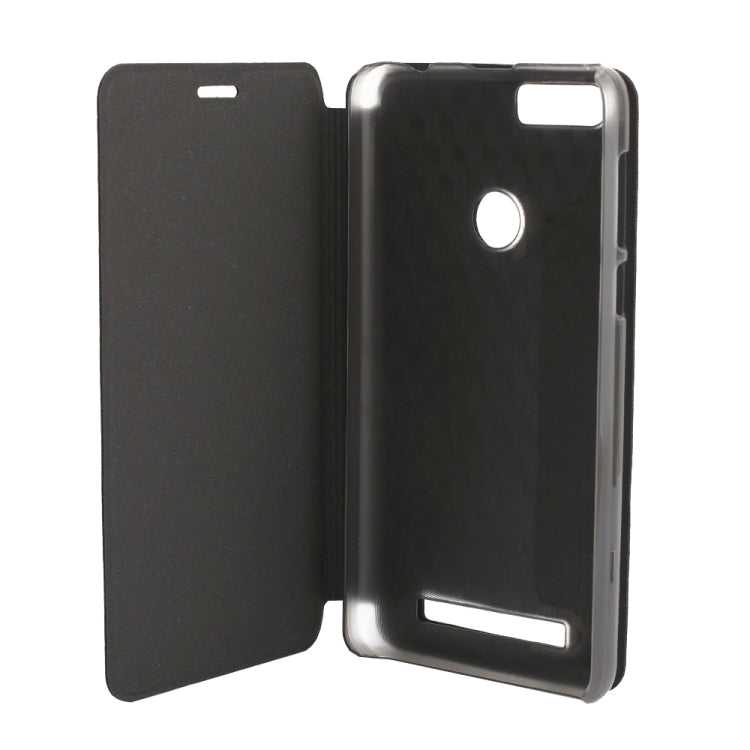 OCUBE for LEAGOO KIICAA POWER (MPH2418) Spring Texture Horizontal Flip Leather Case with Holder(Dark Blue)