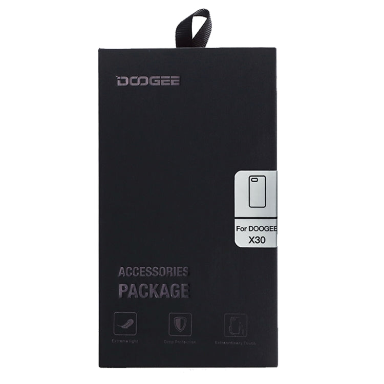For DOOGEE  X30 (MPH1926) Horizontal Flip Leather Case (Black)