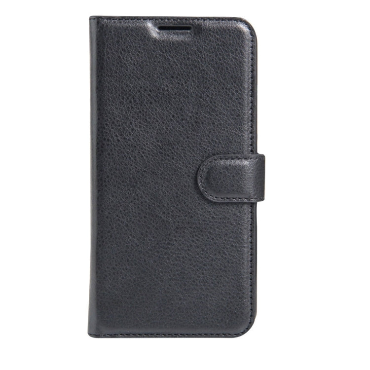 For Alcatel Pixi 4 Plus Power Litchi Texture Horizontal Flip Leather Case with Holder & Card Slots & Wallet