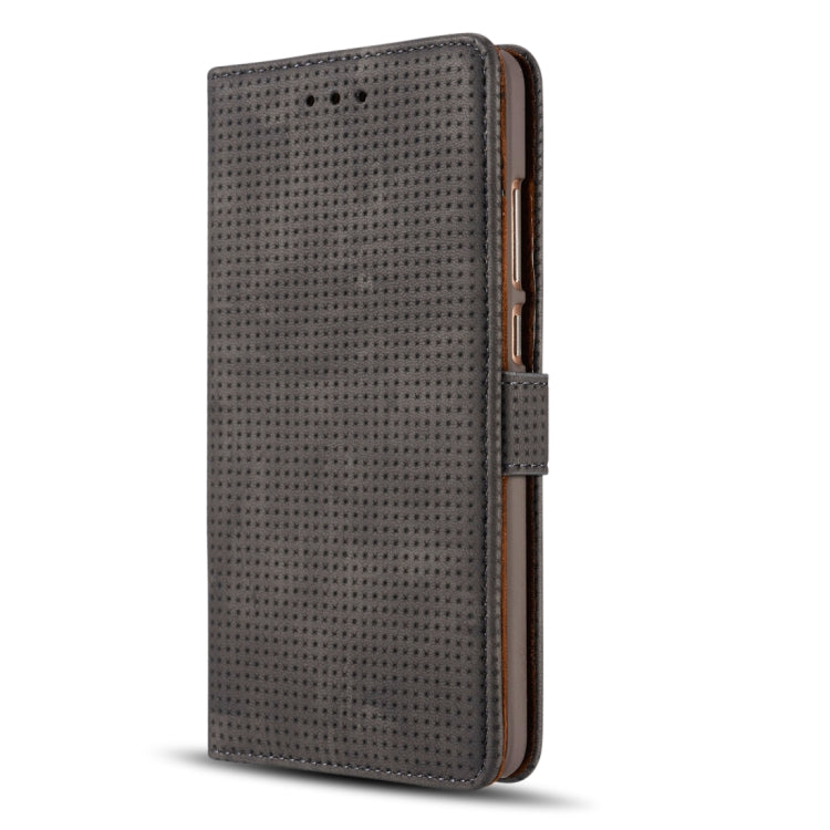 For Huawei Mate 9 Retro Style Mesh Breathable Horizontal Flip Leather Case with Card Slot & Holder & Wallet