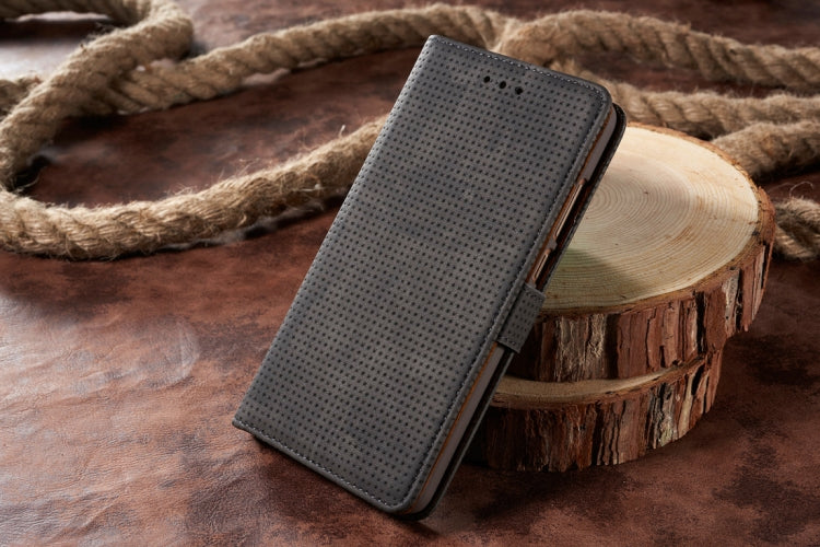 For Huawei Mate 9 Retro Style Mesh Breathable Horizontal Flip Leather Case with Card Slot & Holder & Wallet