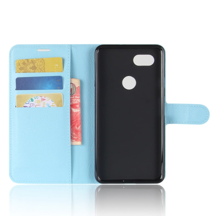 For Google Pixel 2 XL Litchi Texture Horizontal Flip Leather Case with Holder & Card Slots & Wallet