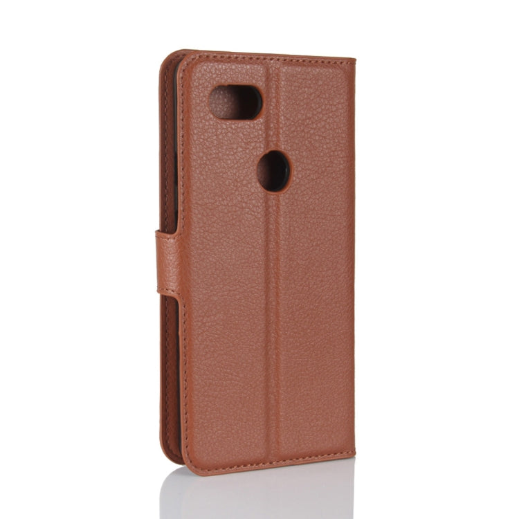 For Google Pixel 2 XL Litchi Texture Horizontal Flip Leather Case with Holder & Card Slots & Wallet