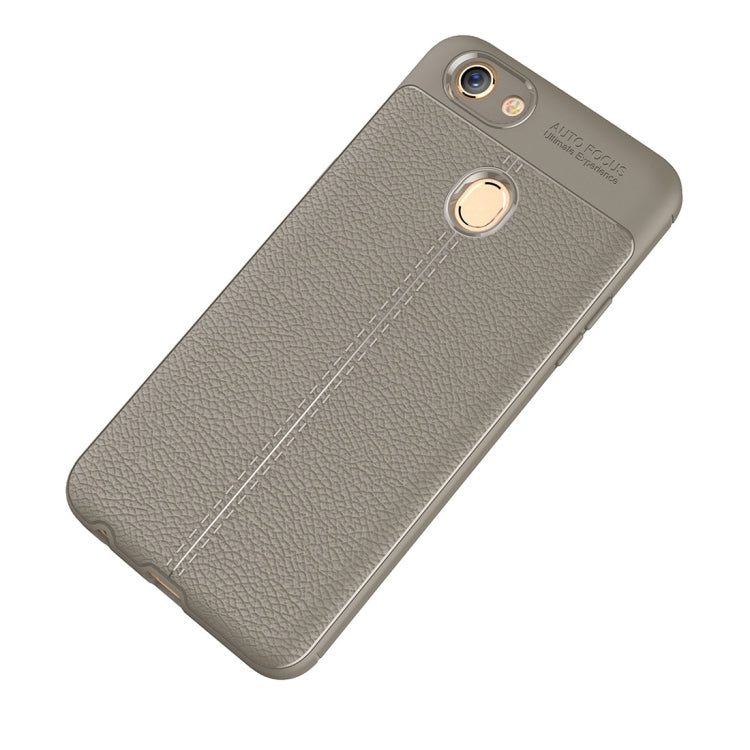 For OPPO  F5 Litchi Texture TPU Protective Case