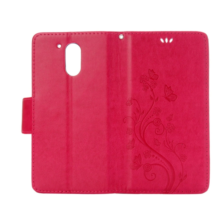For Motorola Moto G (4rd gen) Plus Pressed Flowers Leather Case with Holder & Card Slots & Wallet