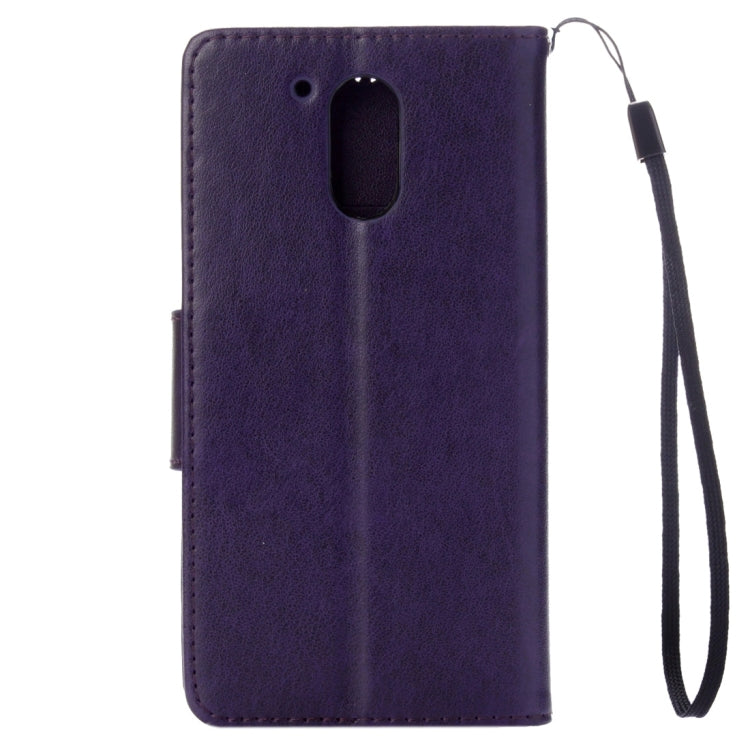 For Motorola Moto G (4rd gen) Plus Pressed Flowers Leather Case with Holder & Card Slots & Wallet