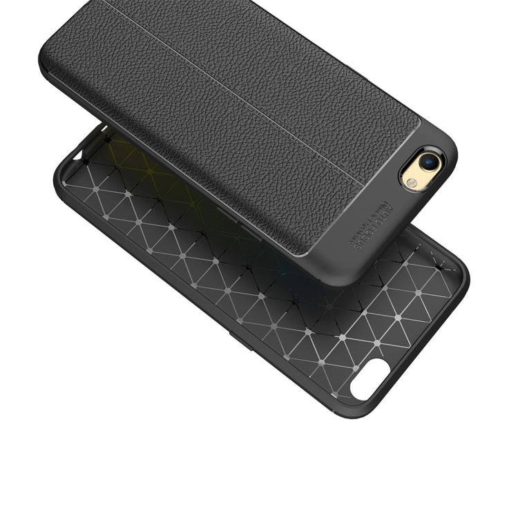 For OPPO  R9s Plus Litchi Texture TPU Protective Case