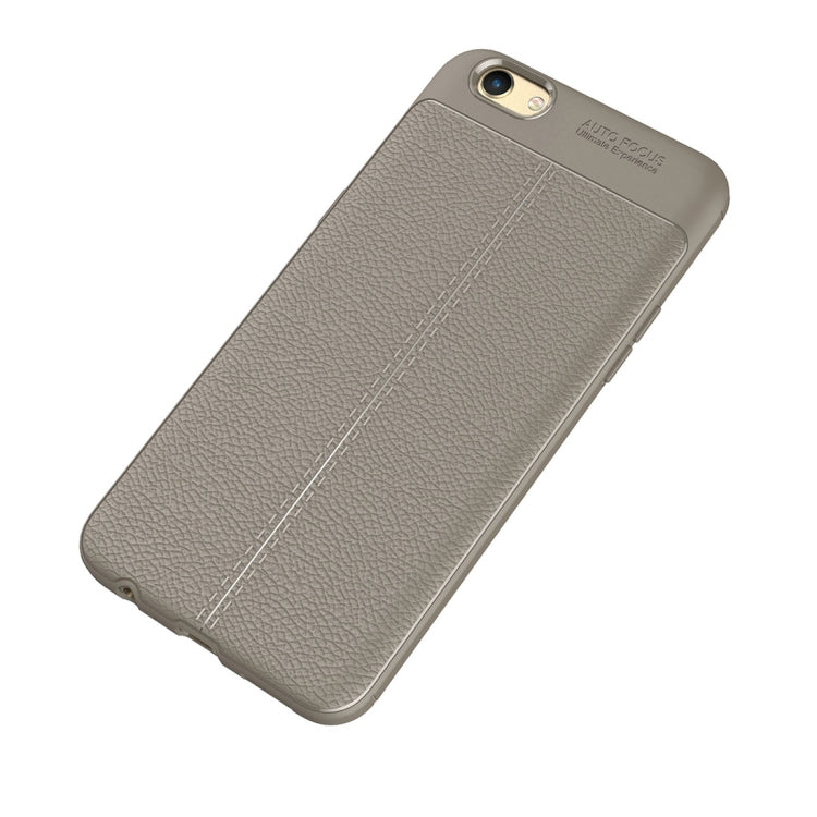 For OPPO  R9s Litchi Texture TPU Protective Case