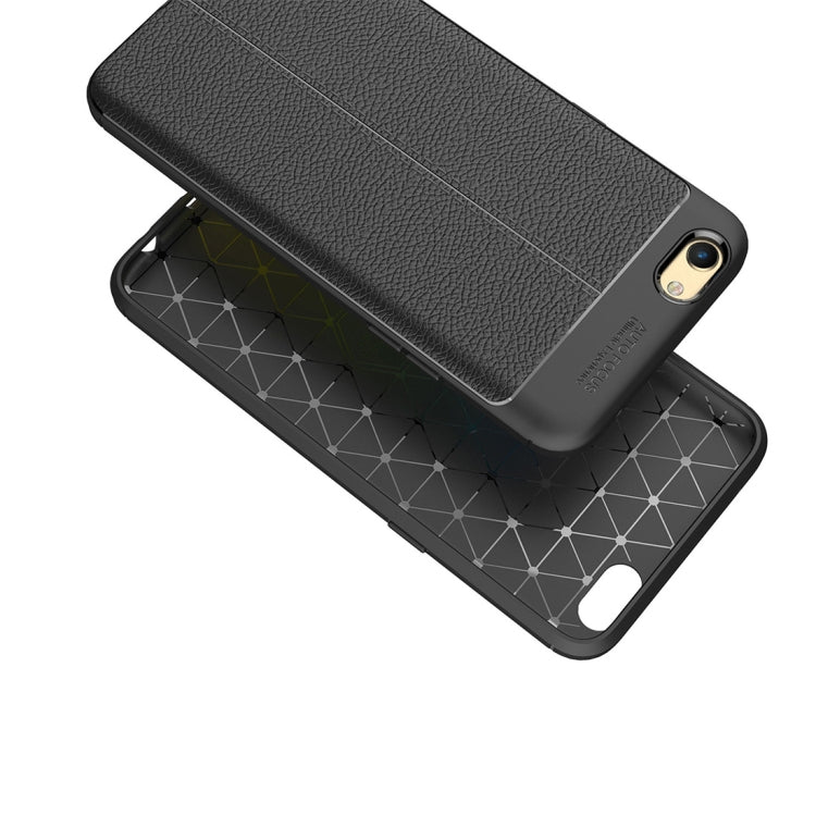 For OPPO  R9s Litchi Texture TPU Protective Case