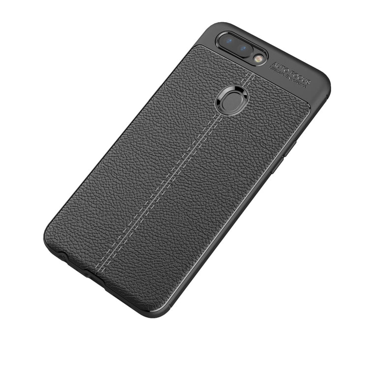 For OPPO  R11s Litchi Texture TPU Protective Case