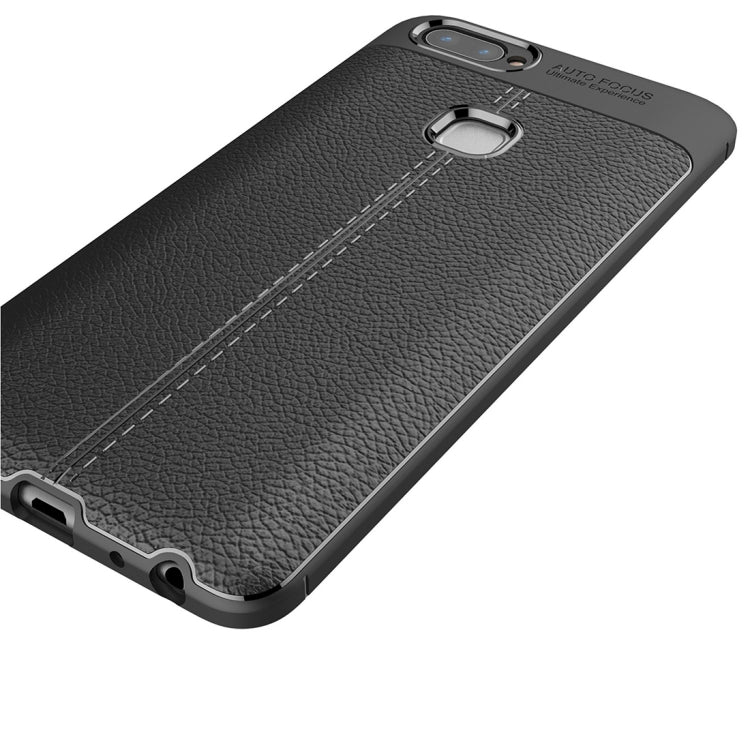 For Vivo  X20 Plus Litchi Texture TPU Protective Case