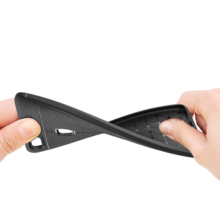 For Vivo  X20 Plus Litchi Texture TPU Protective Case