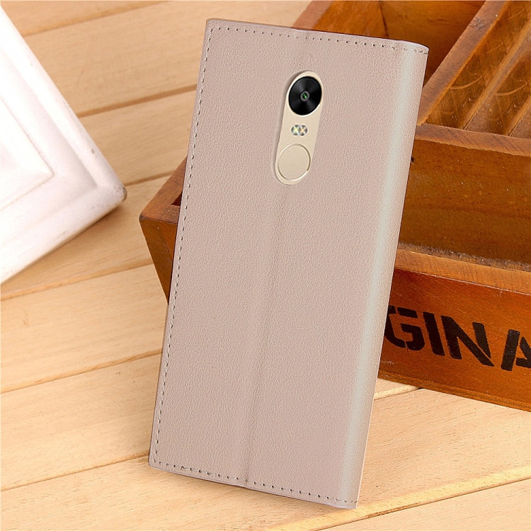 For Xiaomi  Redmi Note 4X Buckle Business Horizontal Flip Leather Case with Holder & Card Slots & Wallet