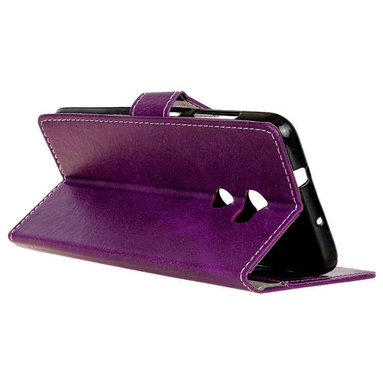 For HTC One X10 Retro Crazy Horse Texture Horizontal Flip Leather Case with Holder & Card Slots & Wallet