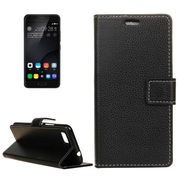 For Asus ZenFone 3s Max (ZC521TL) Litchi Texture Horizontal Flip Leather Case with Holder & Card Slots & Wallet