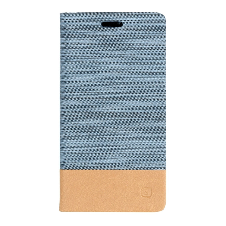 For Motorola Moto G Plus (5th Gen.) Denim Texture Horizontal Flip Leather Case with Holder & Card Slots & Wallet