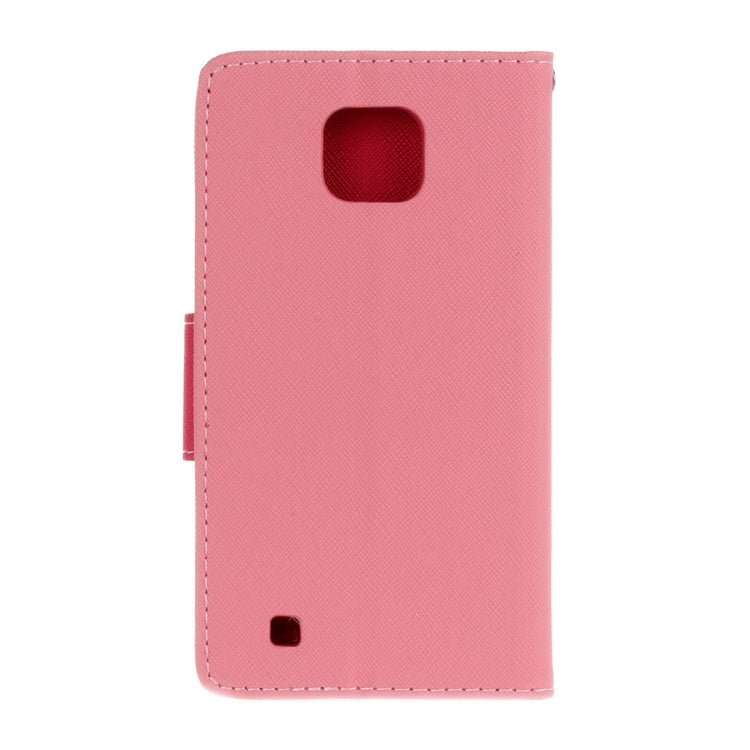 For LG X Cam Cross Texture Horizontal Flip Leather Case with Card Slots & Wallet & Holder