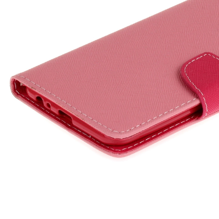 For LG X Cam Cross Texture Horizontal Flip Leather Case with Card Slots & Wallet & Holder