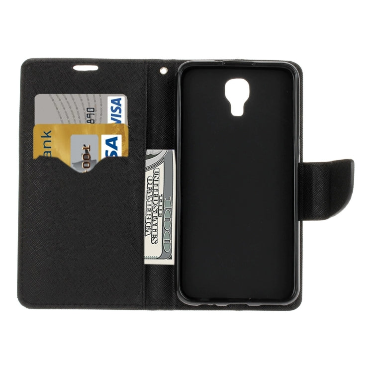 For LG X Screen Cross Texture Horizontal Flip Leather Case with Card Slots & Wallet & Holder