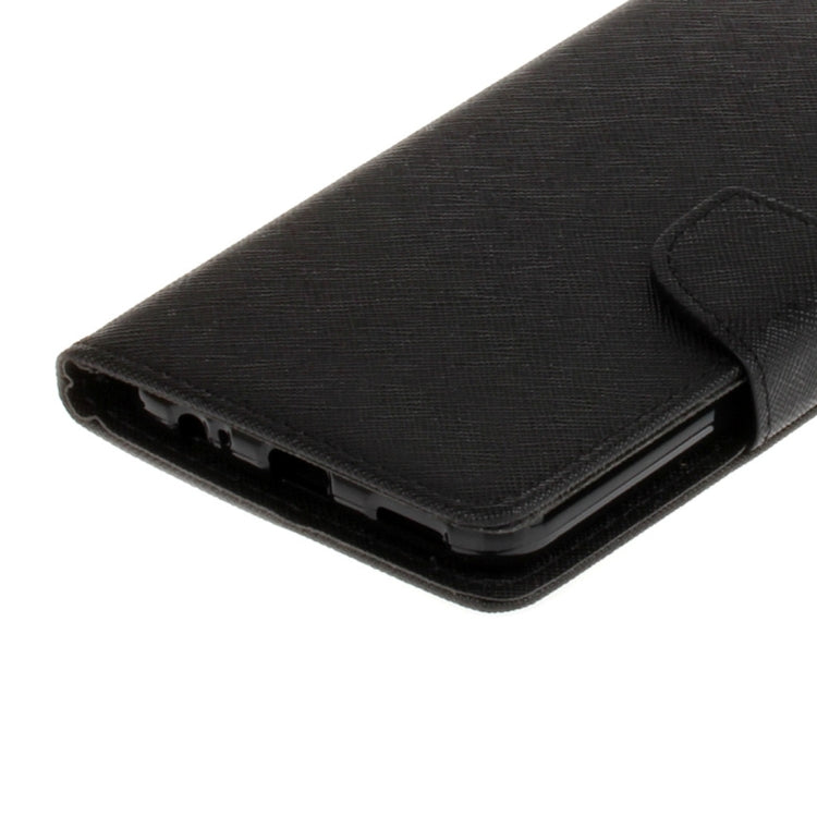 For LG X Screen Cross Texture Horizontal Flip Leather Case with Card Slots & Wallet & Holder