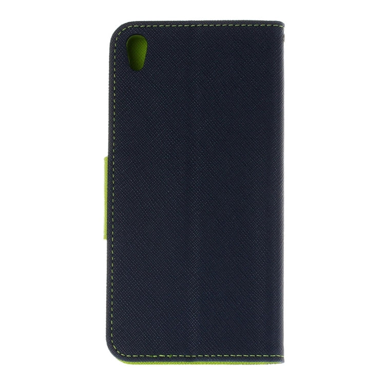 For Sony Xperia X Cross Texture Horizontal Flip Leather Case with Holder & Card Slots & Wallet