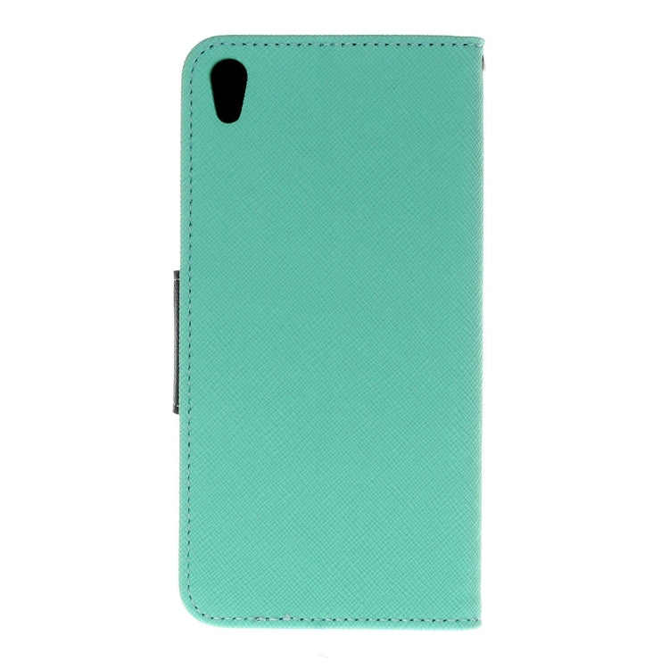 For Sony Xperia XA Cross Texture Horizontal Flip Leather Case with Holder & Card Slots & Wallet