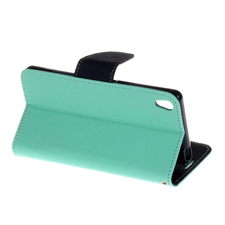 For Sony Xperia XA Cross Texture Horizontal Flip Leather Case with Holder & Card Slots & Wallet