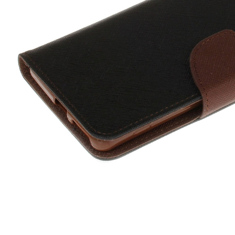 For Sony Xperia XA Cross Texture Horizontal Flip Leather Case with Holder & Card Slots & Wallet