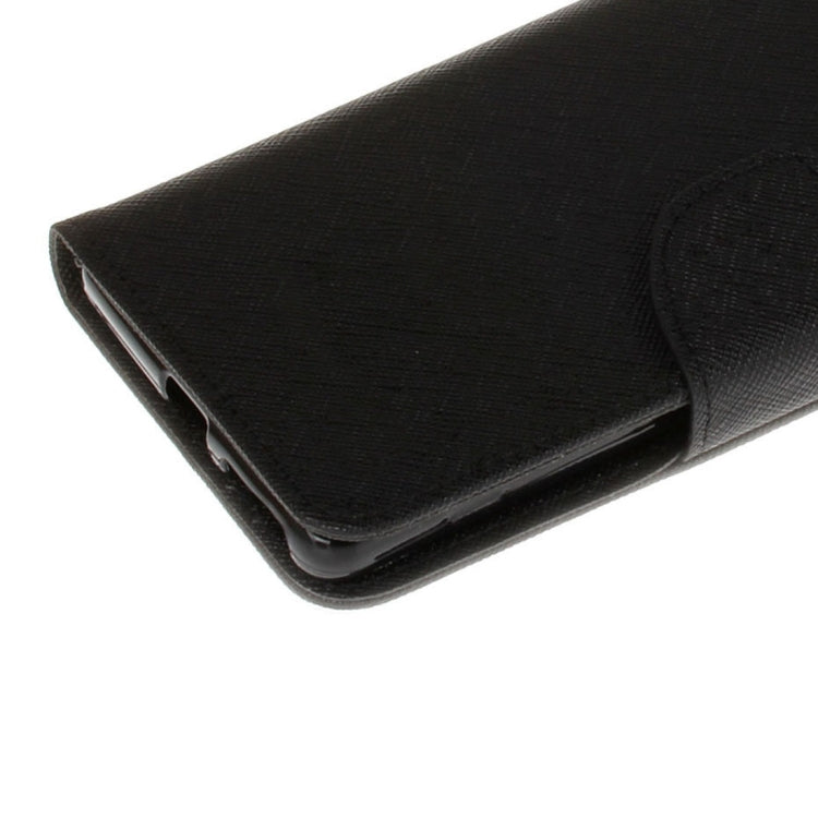 For Sony Xperia X Performance Cross Texture Horizontal Flip Leather Case with Holder & Card Slots & Wallet