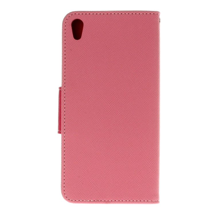 For Sony Xperia X Performance Cross Texture Horizontal Flip Leather Case with Holder & Card Slots & Wallet