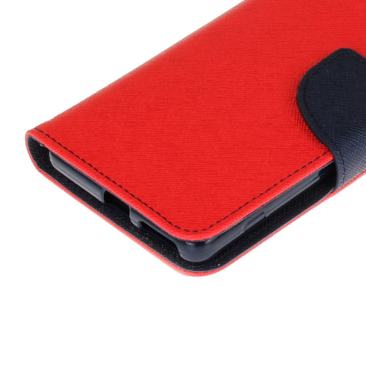 For Sony Xperia X Performance Cross Texture Horizontal Flip Leather Case with Holder & Card Slots & Wallet