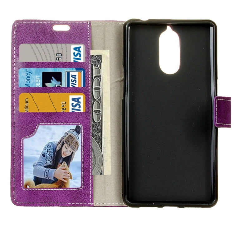 For Doogee Shoot 1 Retro Crazy Horse Texture Horizontal Flip Leather Case with Holder & Card Slots & Wallet & Photo Frame