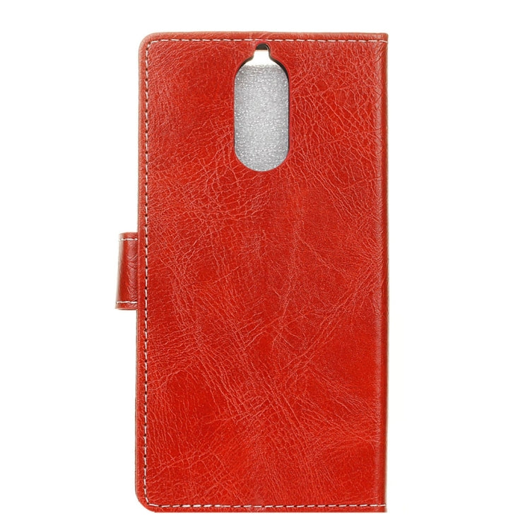 For Doogee Shoot 1 Retro Crazy Horse Texture Horizontal Flip Leather Case with Holder & Card Slots & Wallet & Photo Frame