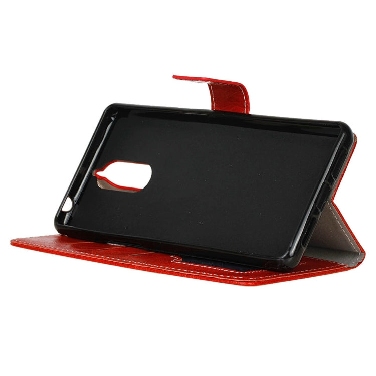 For Doogee Shoot 1 Retro Crazy Horse Texture Horizontal Flip Leather Case with Holder & Card Slots & Wallet & Photo Frame