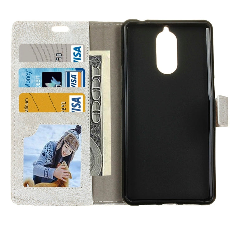 For Doogee Shoot 1 Retro Crazy Horse Texture Horizontal Flip Leather Case with Holder & Card Slots & Wallet & Photo Frame