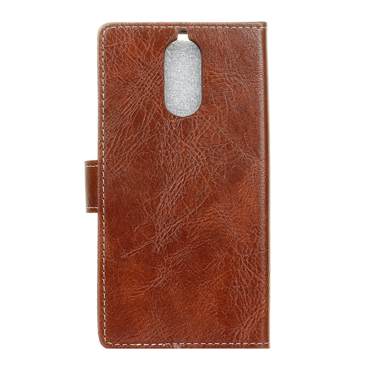 For Doogee Shoot 1 Retro Crazy Horse Texture Horizontal Flip Leather Case with Holder & Card Slots & Wallet & Photo Frame